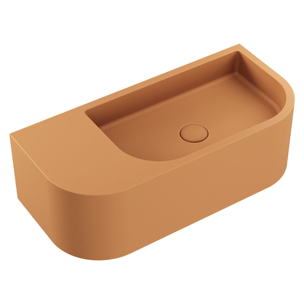 Fienza Blanca Wall Hung Concrete Basin RB061