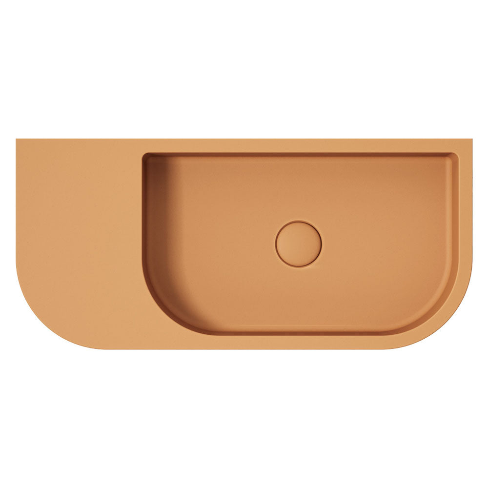 Fienza Blanca Wall Hung Concrete Basin RB061