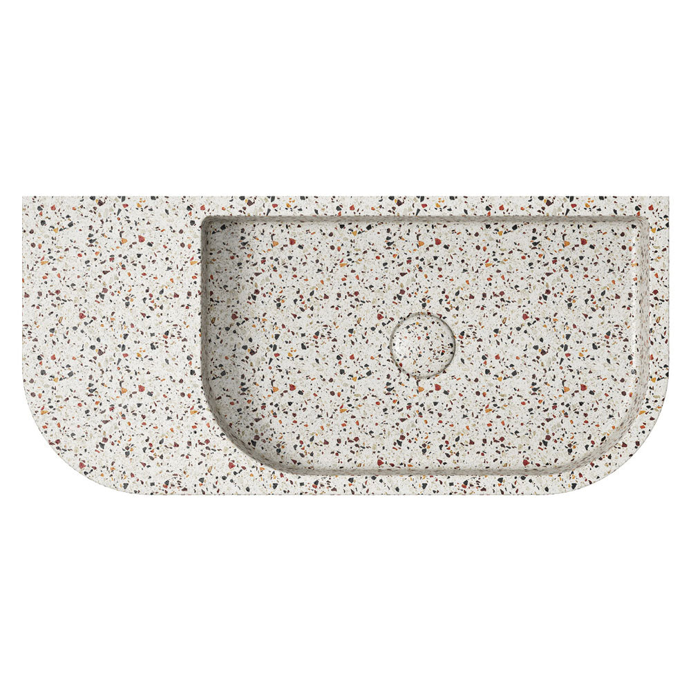 Fienza Blanca Wall Hung Concrete Basin RB061