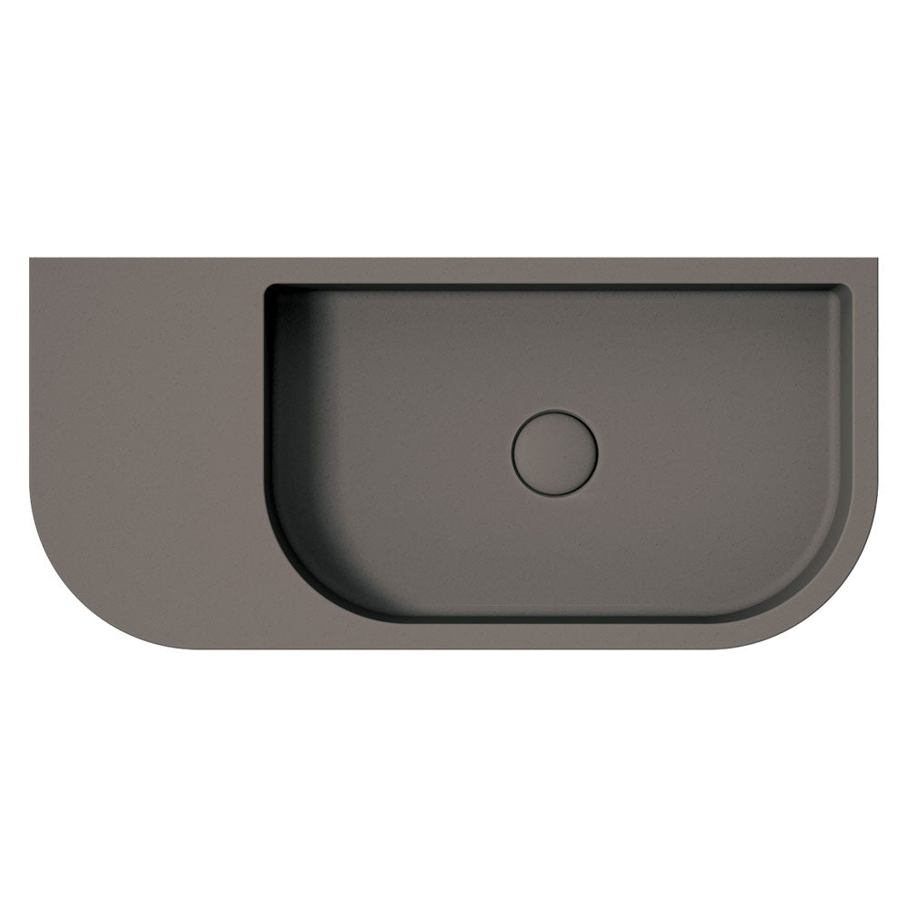 Fienza Blanca Wall Hung Concrete Basin RB061