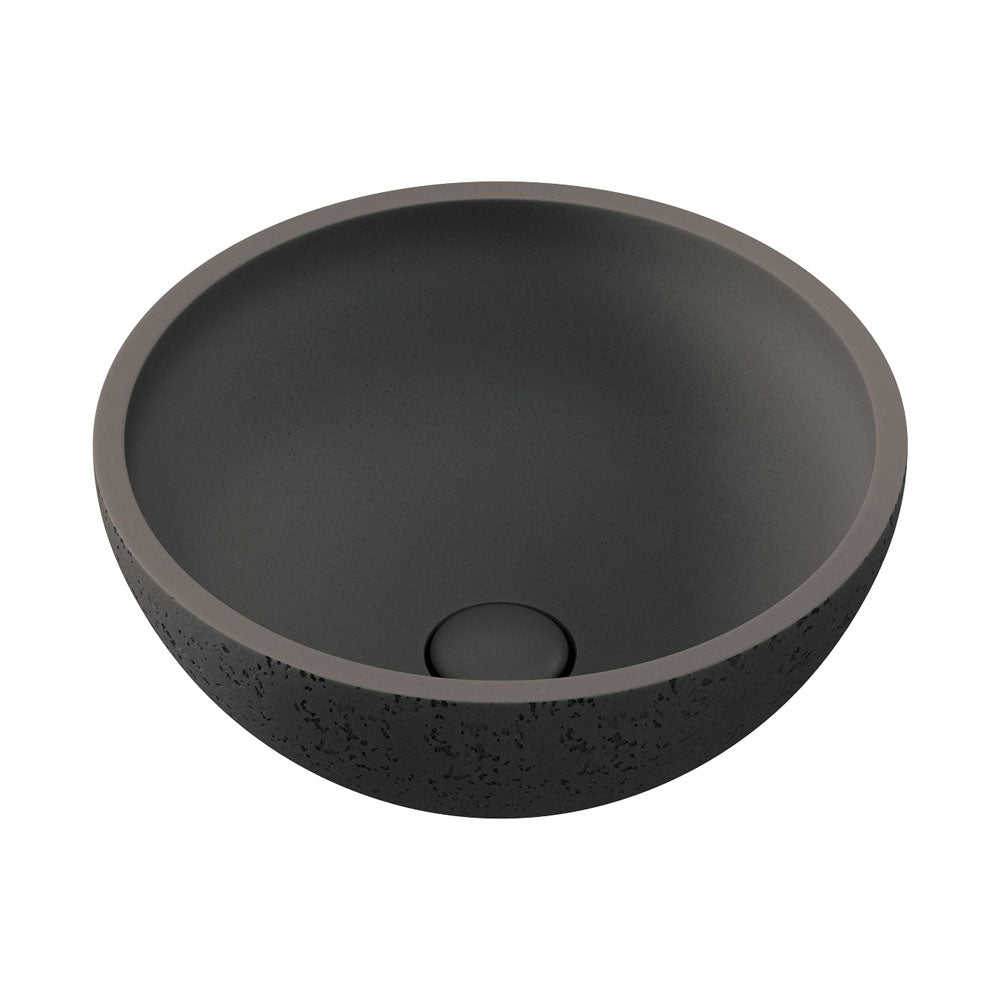 Fienza Alba Round Above Counter Concrete Basin RB074