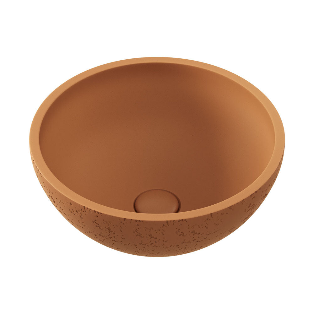 Fienza Alba Round Above Counter Concrete Basin RB074