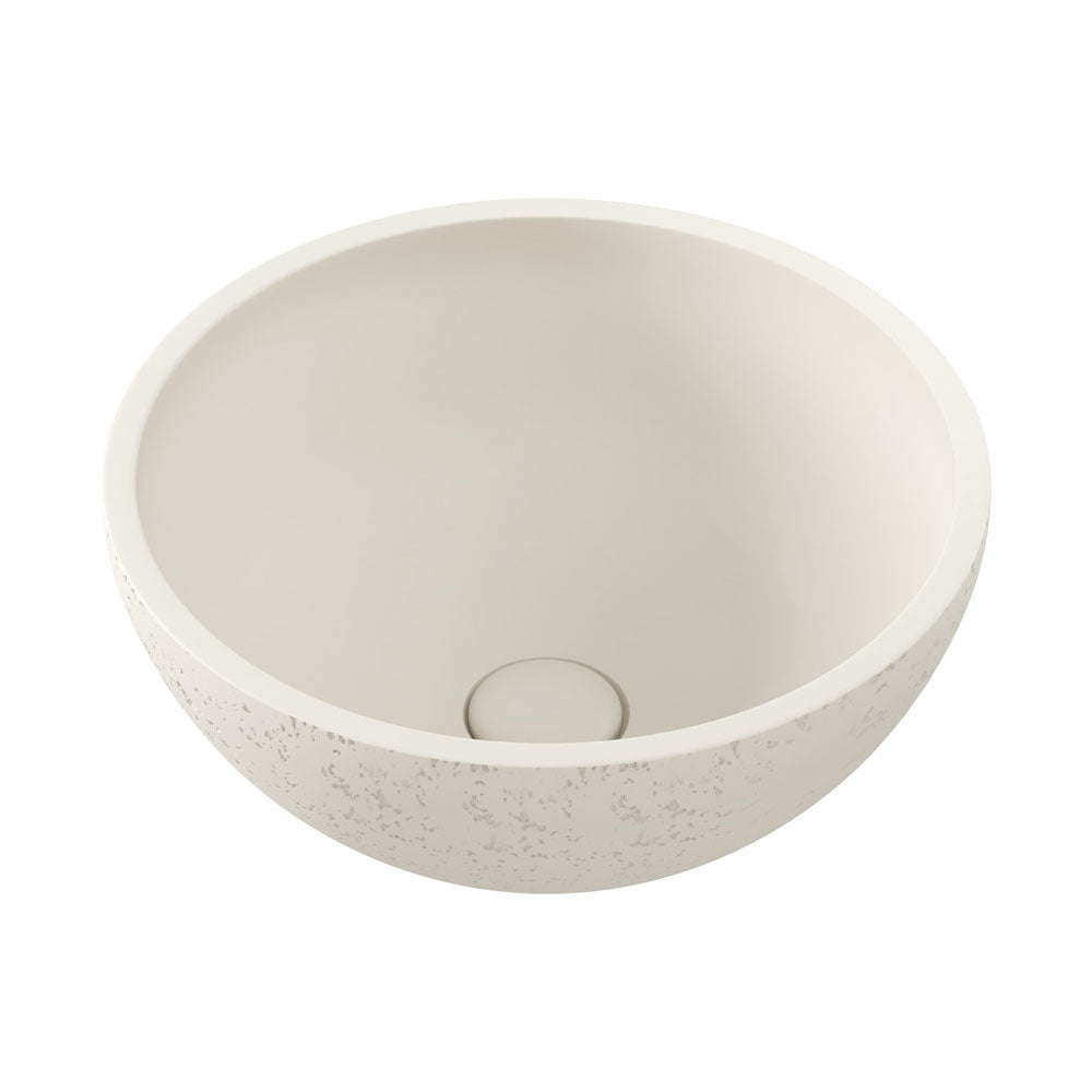 Fienza Alba Round Above Counter Concrete Basin RB074