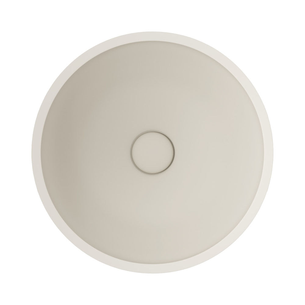 Fienza Alba Round Above Counter Concrete Basin RB074