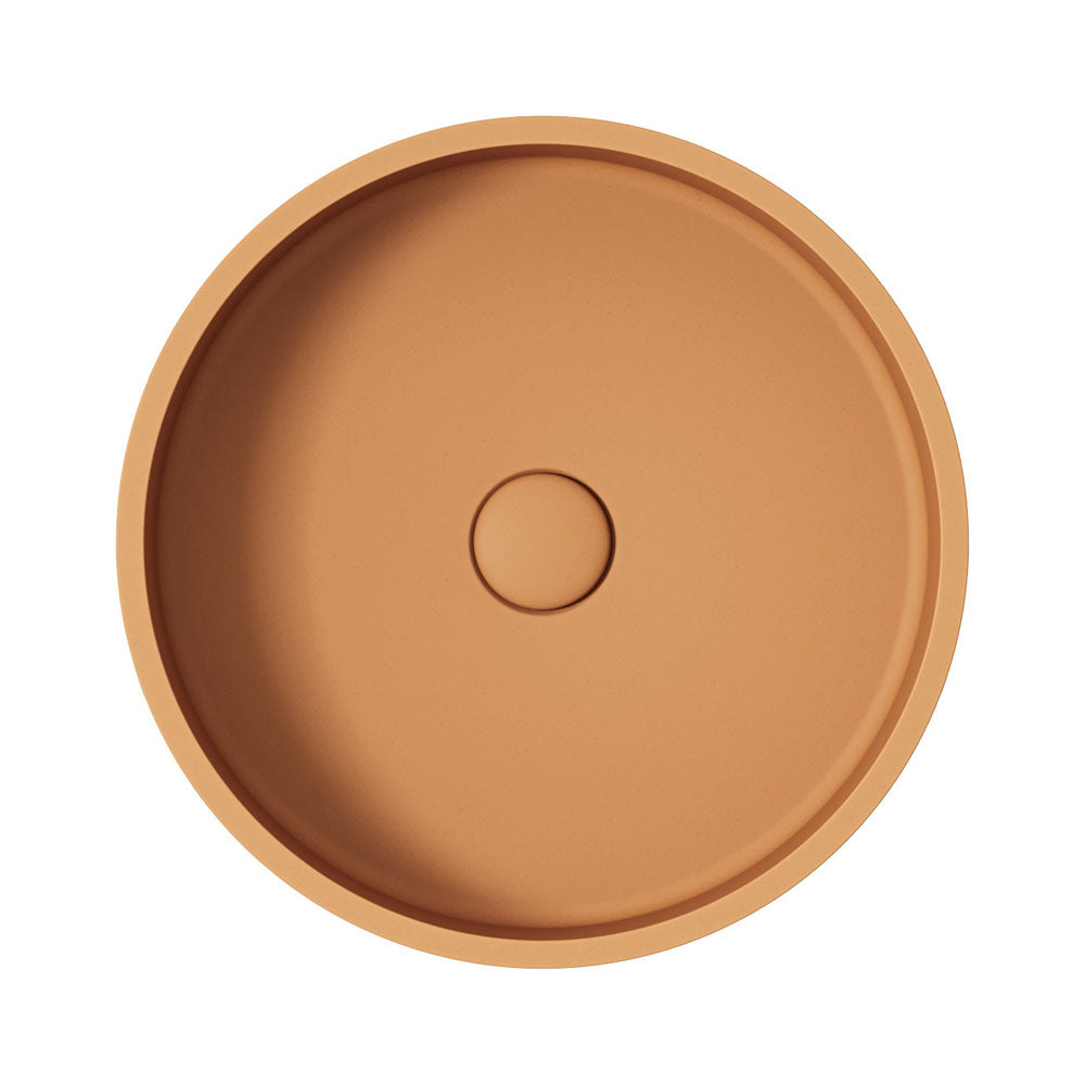 Fienza Jada Round Above Counter Concrete Basin RB199