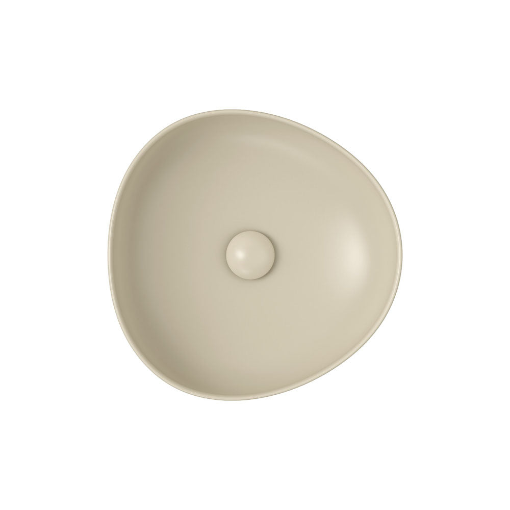 Fienza Pebble Small Above Counter Ceramic Basin RB486