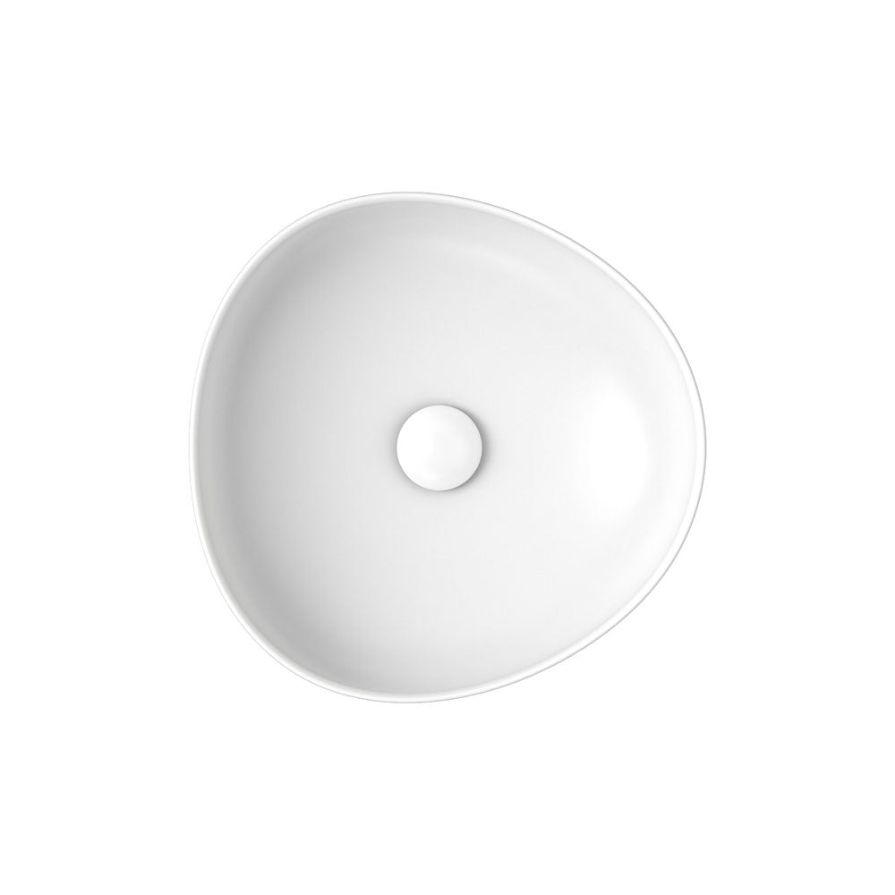 Fienza Pebble Small Above Counter Ceramic Basin RB486