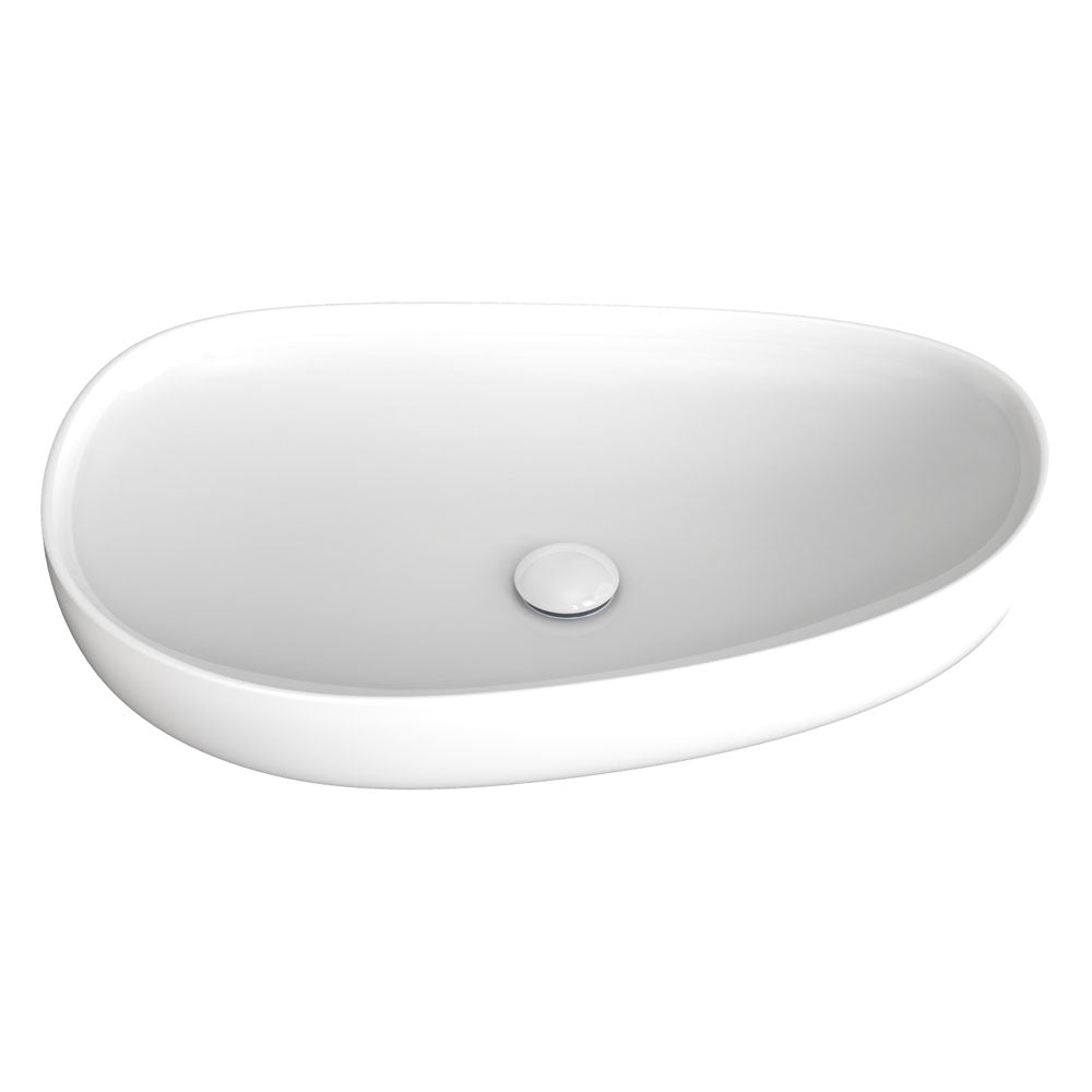 Fienza Pebble Large Above Counter Ceramic Basin RB489