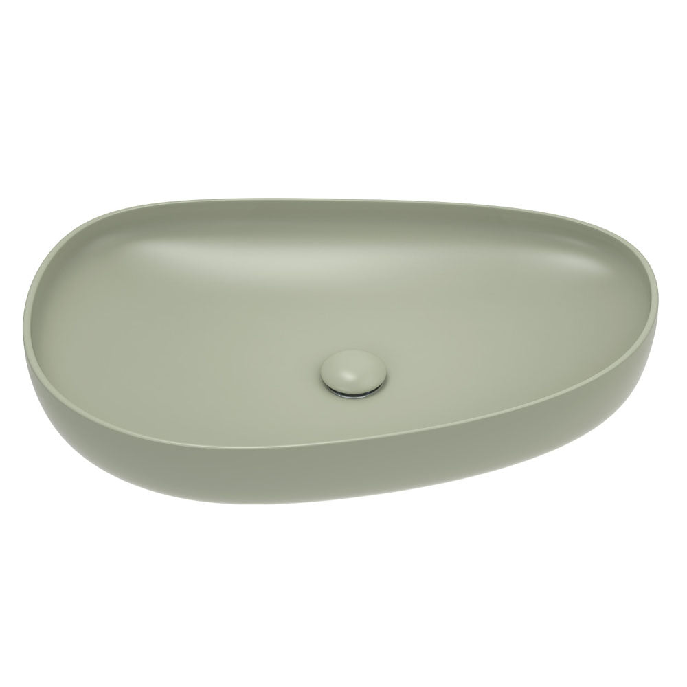 Fienza Pebble Large Above Counter Ceramic Basin RB489