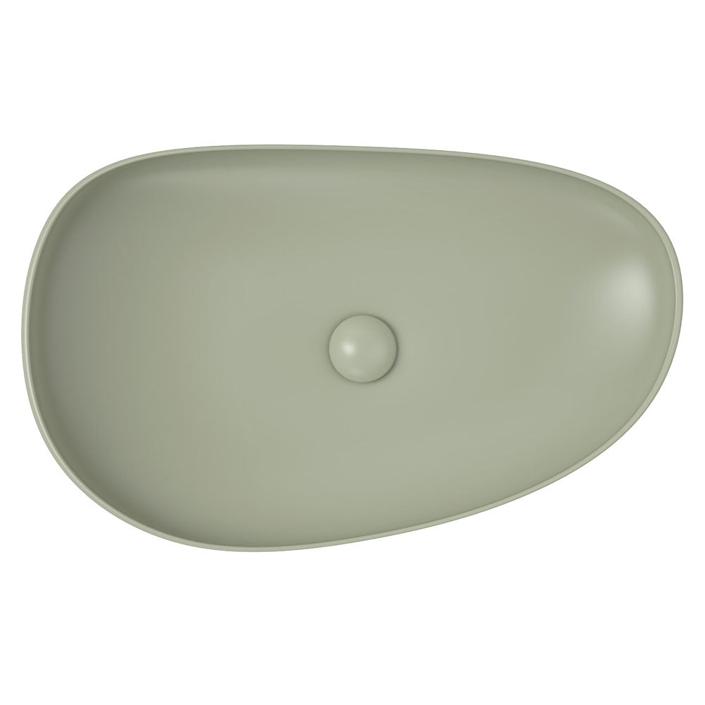 Fienza Pebble Large Above Counter Ceramic Basin RB489