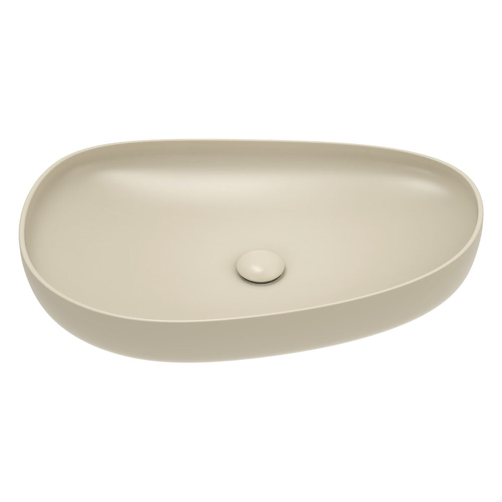 Fienza Pebble Large Above Counter Ceramic Basin RB489