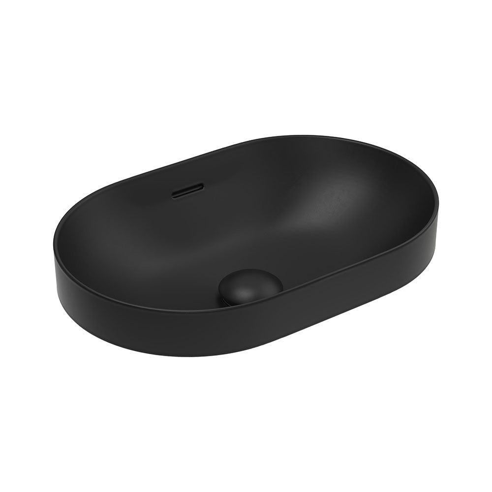 Fienza Aluca Pill Semi-Inset Counter Ceramic Basin RB530