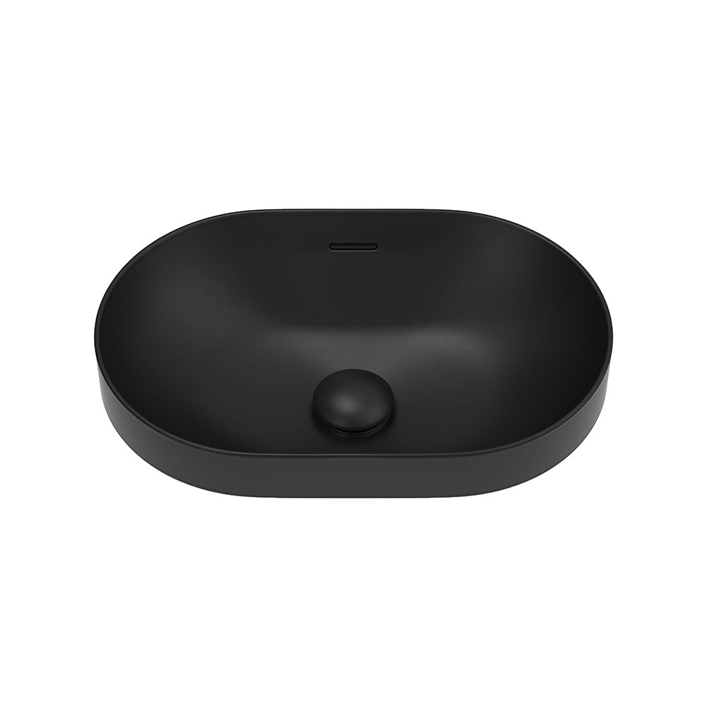 Fienza Aluca Pill Semi-Inset Counter Ceramic Basin RB530