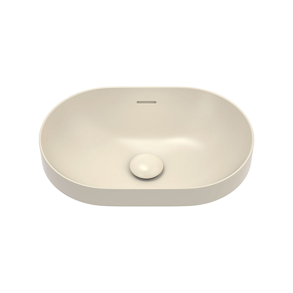 Fienza Aluca Pill Semi-Inset Counter Ceramic Basin RB530