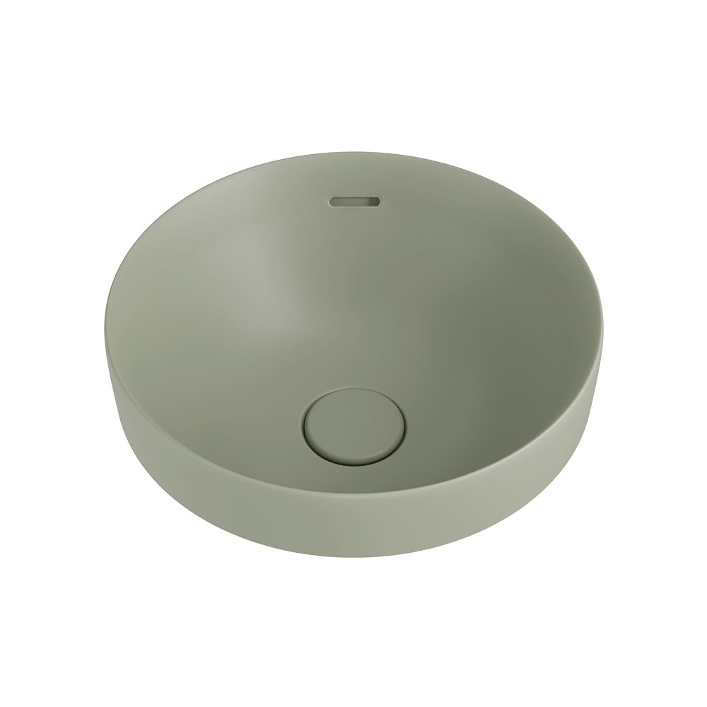 Fienza Aluca Round Semi-Inset Counter Ceramic Basin RB532