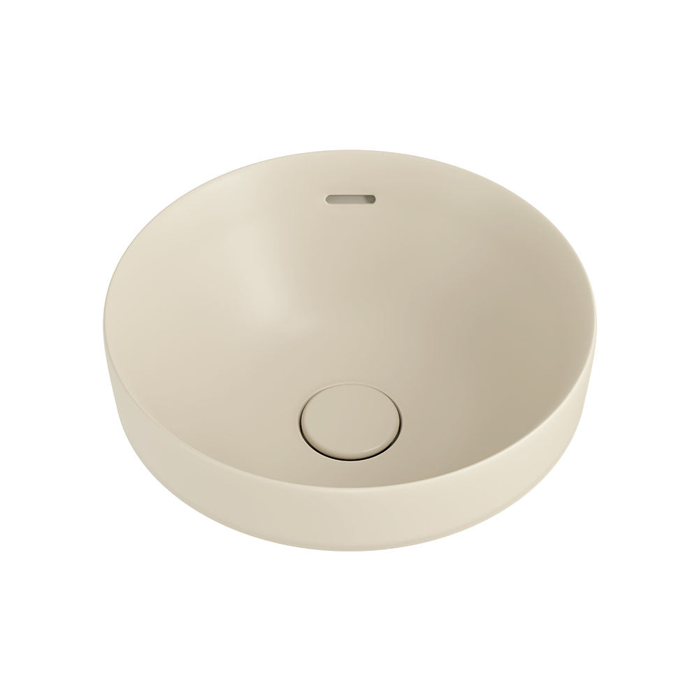 Fienza Aluca Round Semi-Inset Counter Ceramic Basin RB532