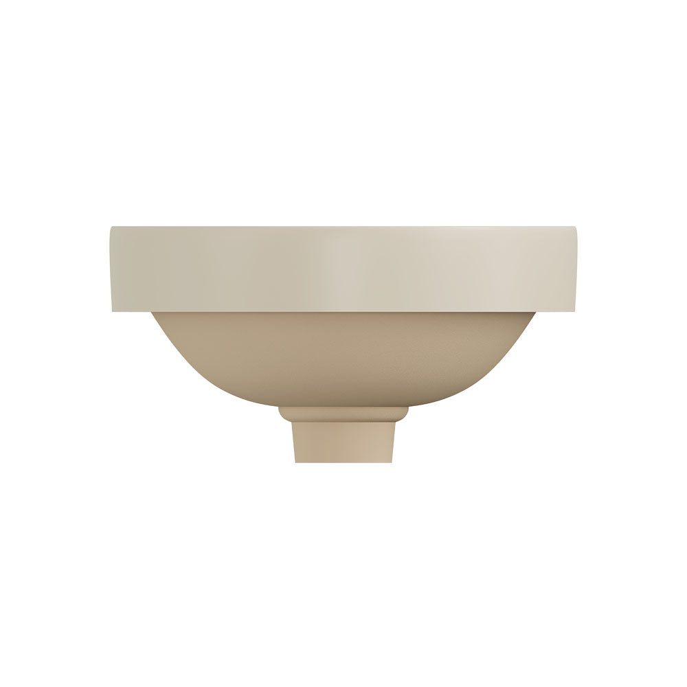 Fienza Aluca Round Semi-Inset Counter Ceramic Basin RB532