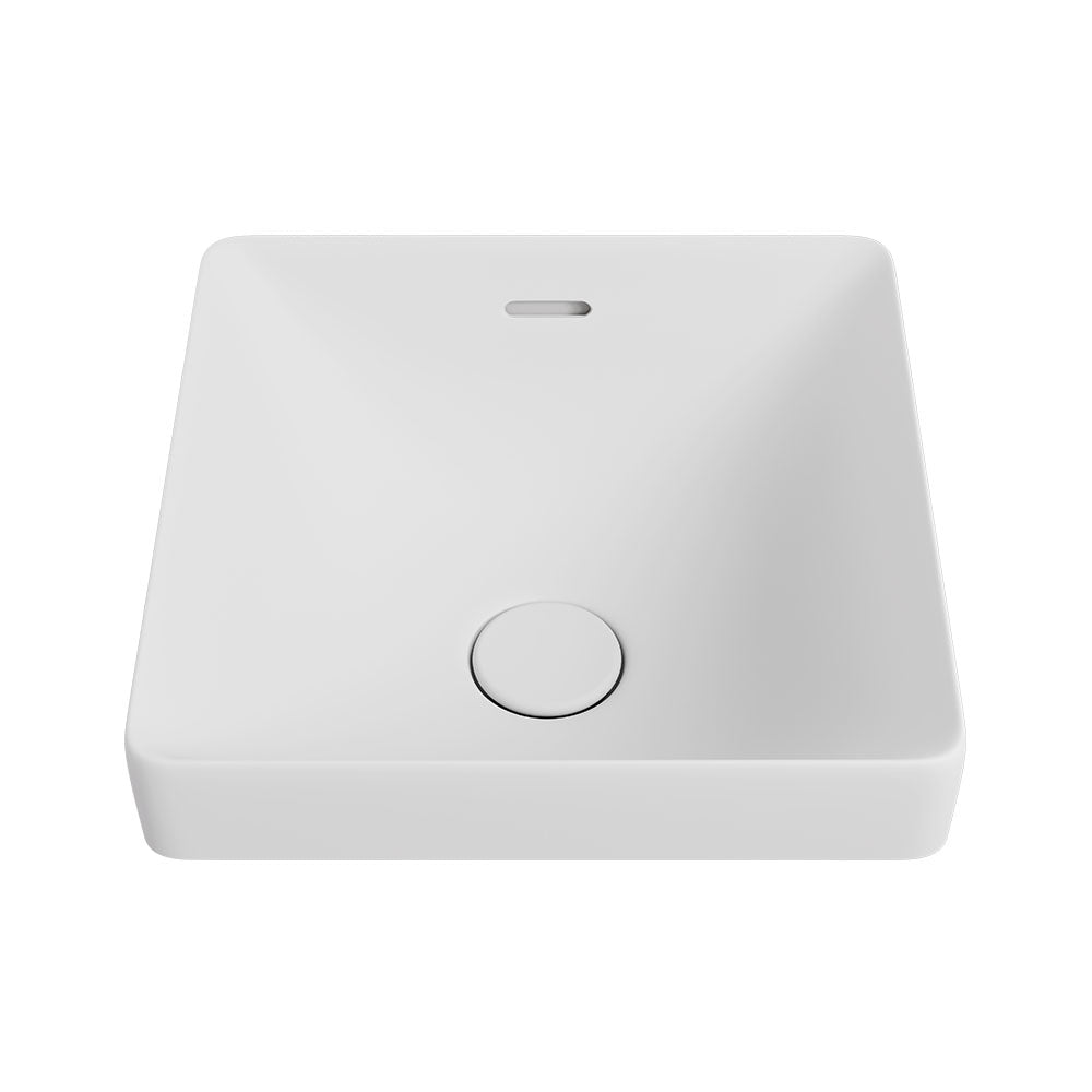 Fienza Aluca SquareSemi-Inset Counter Ceramic Basin RB533