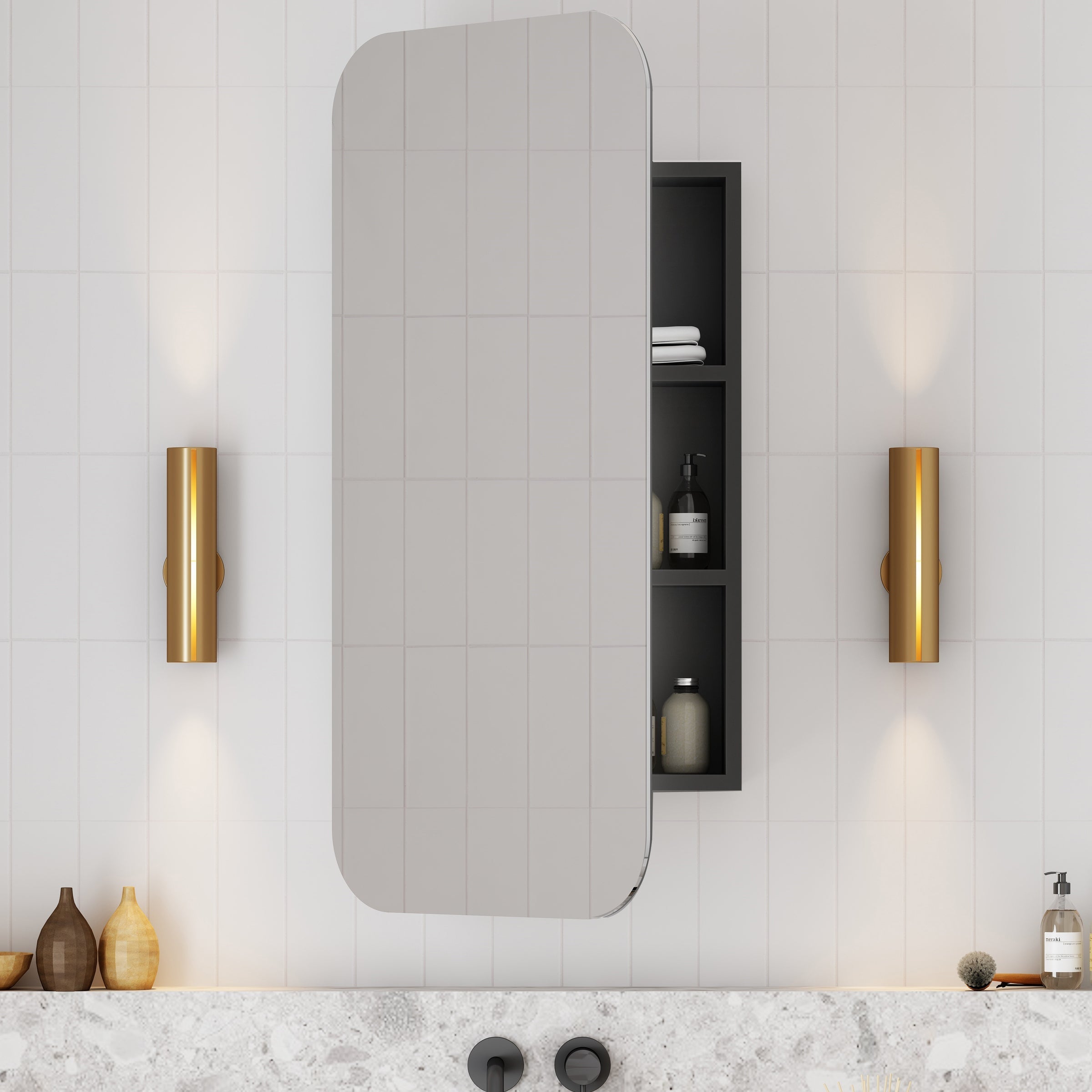 Cassa Design 450mm Rec Shaving Cabinet