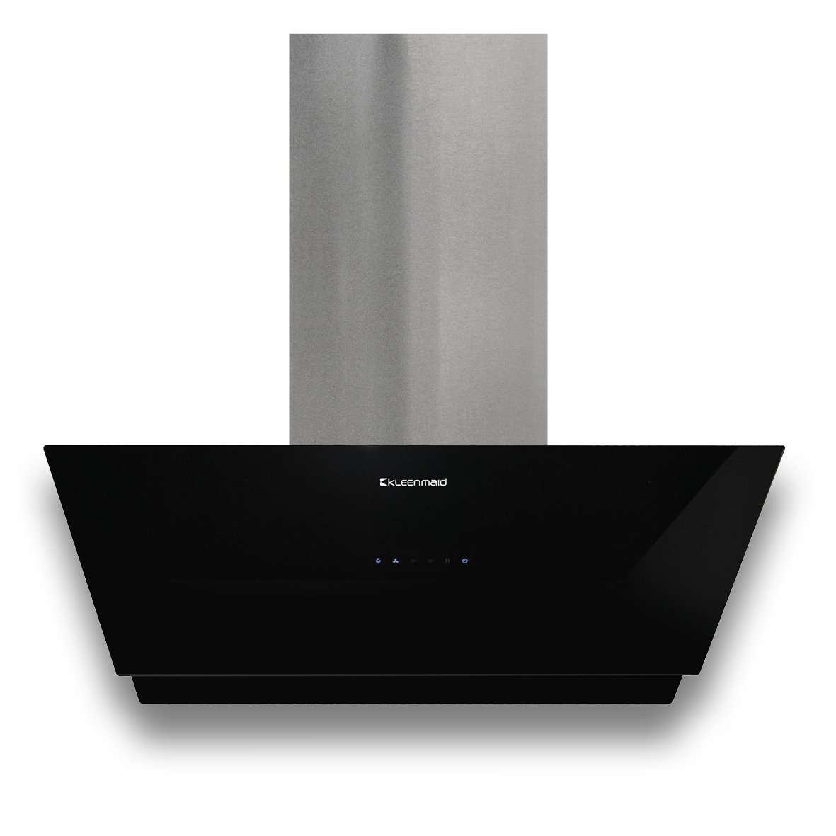 Kleenmaid 90cm Vertical Black Glass Canopy RHGV90