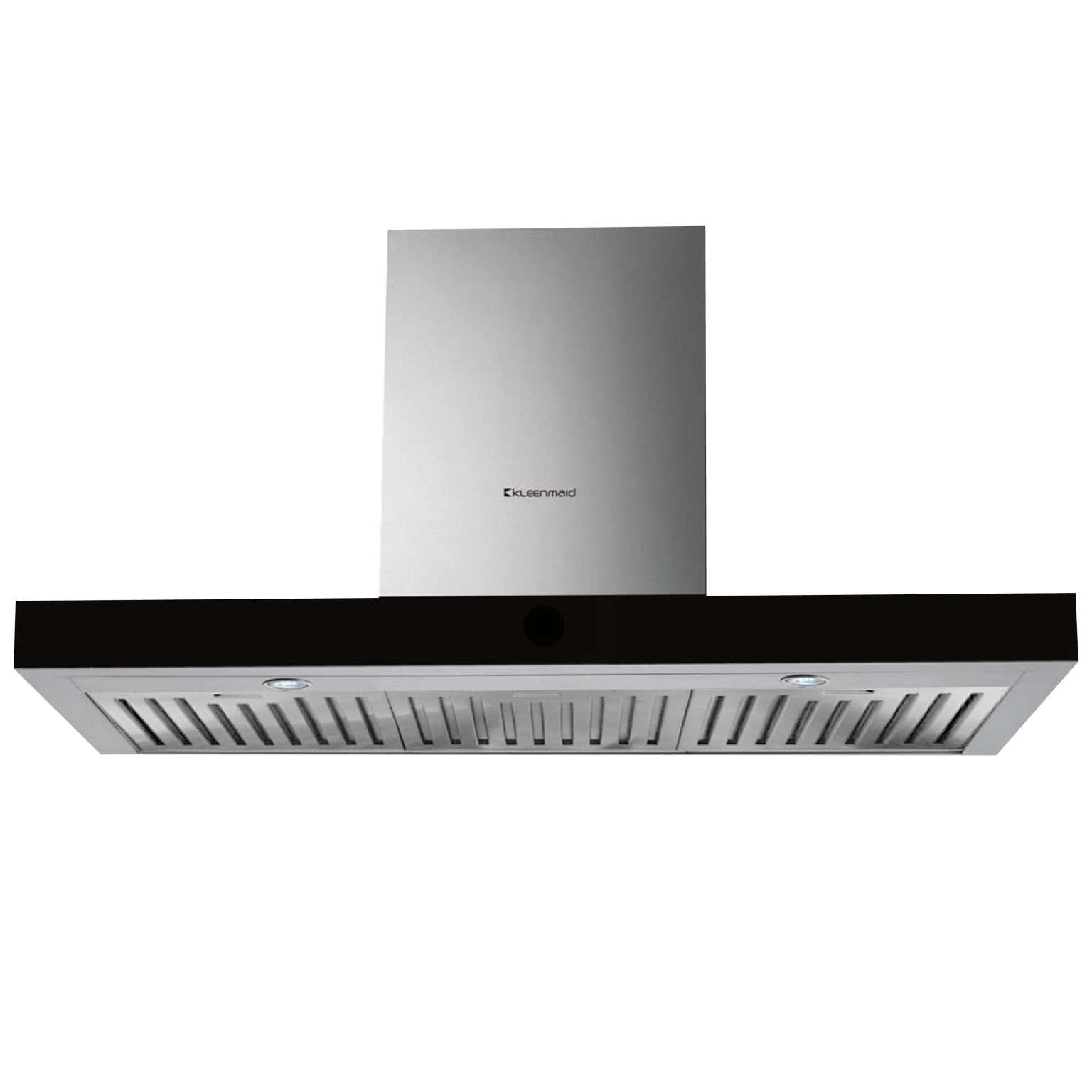 Kleenmaid 90cm Vertical Black Glass Canopy RHSCK92