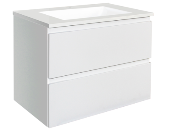 Riva 600mm PVC Wall Hung Vanity