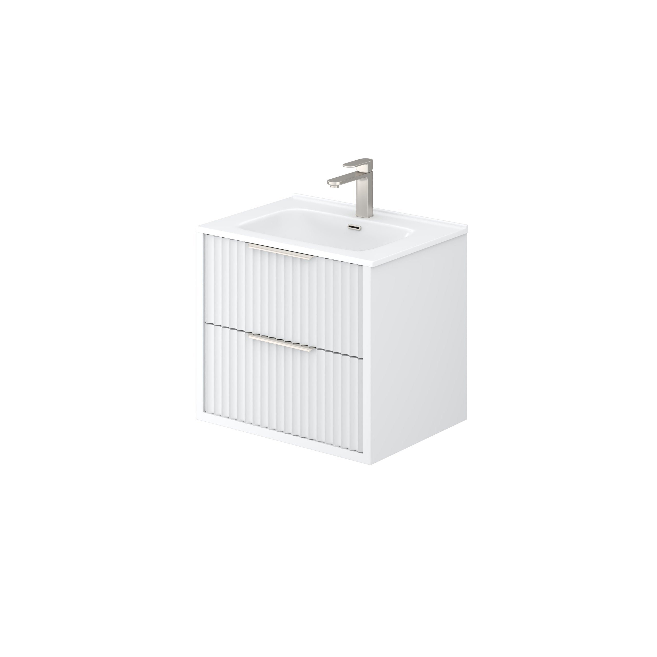 Ceto Rome 600mm Wall Hung Vanity Cabinet ROM64-W-MW