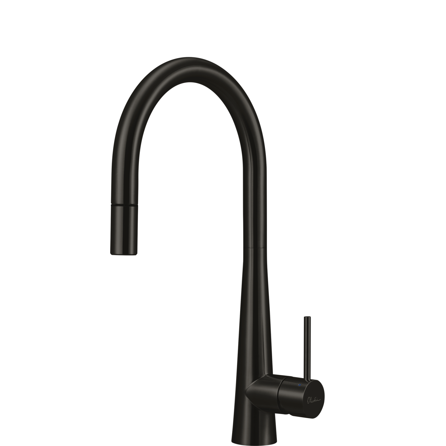 Oliveri Essente 316 Stainless Steel Goose Neck Mixer Pull Out Mixer SS31625