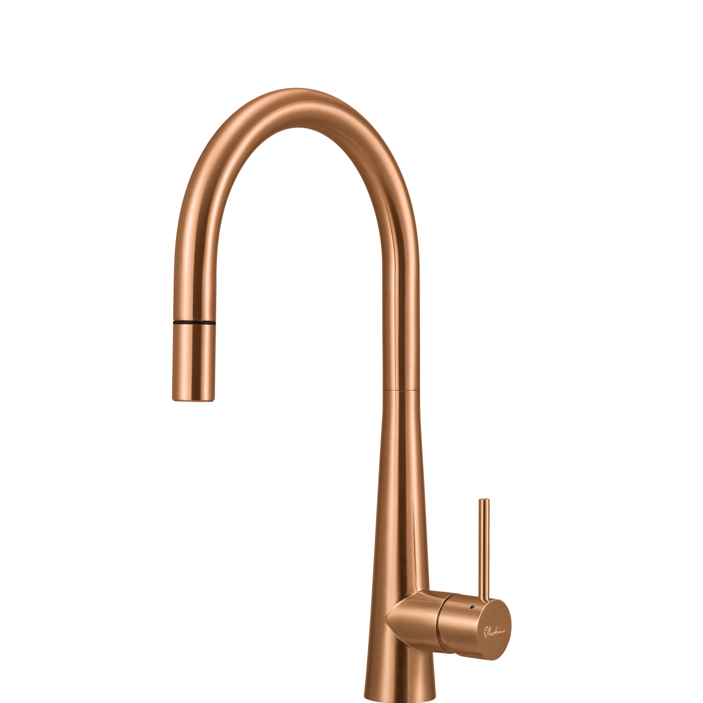 Oliveri Essente 316 Stainless Steel Goose Neck Mixer Pull Out Mixer SS31625