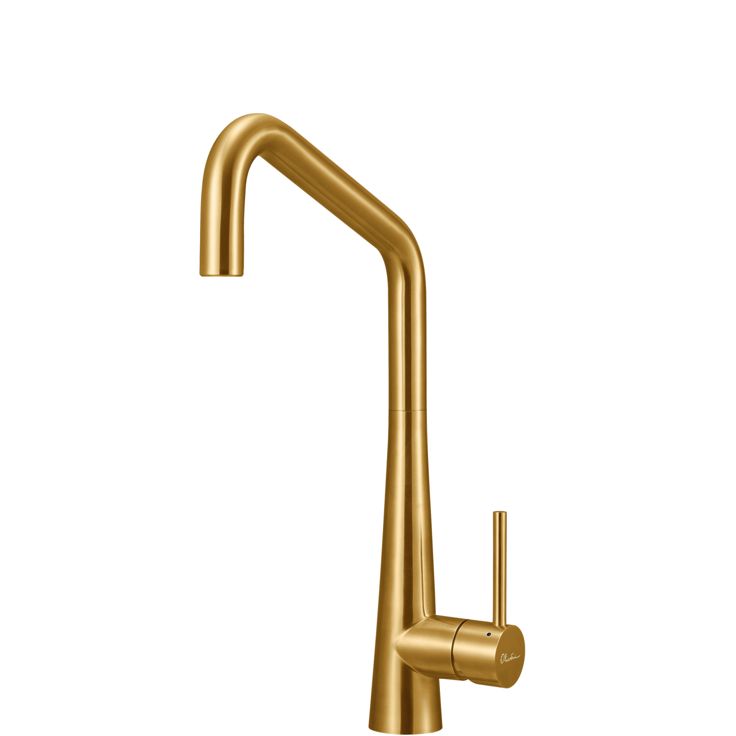 Oliveri Essente 316 Stainless Steel Square Goose Neck Mixer SS31670