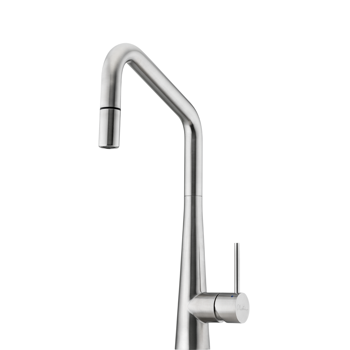Oliveri Essente 316 Stainless Steel Square Goose Neck Mixer Pull Out Mixer SS31675