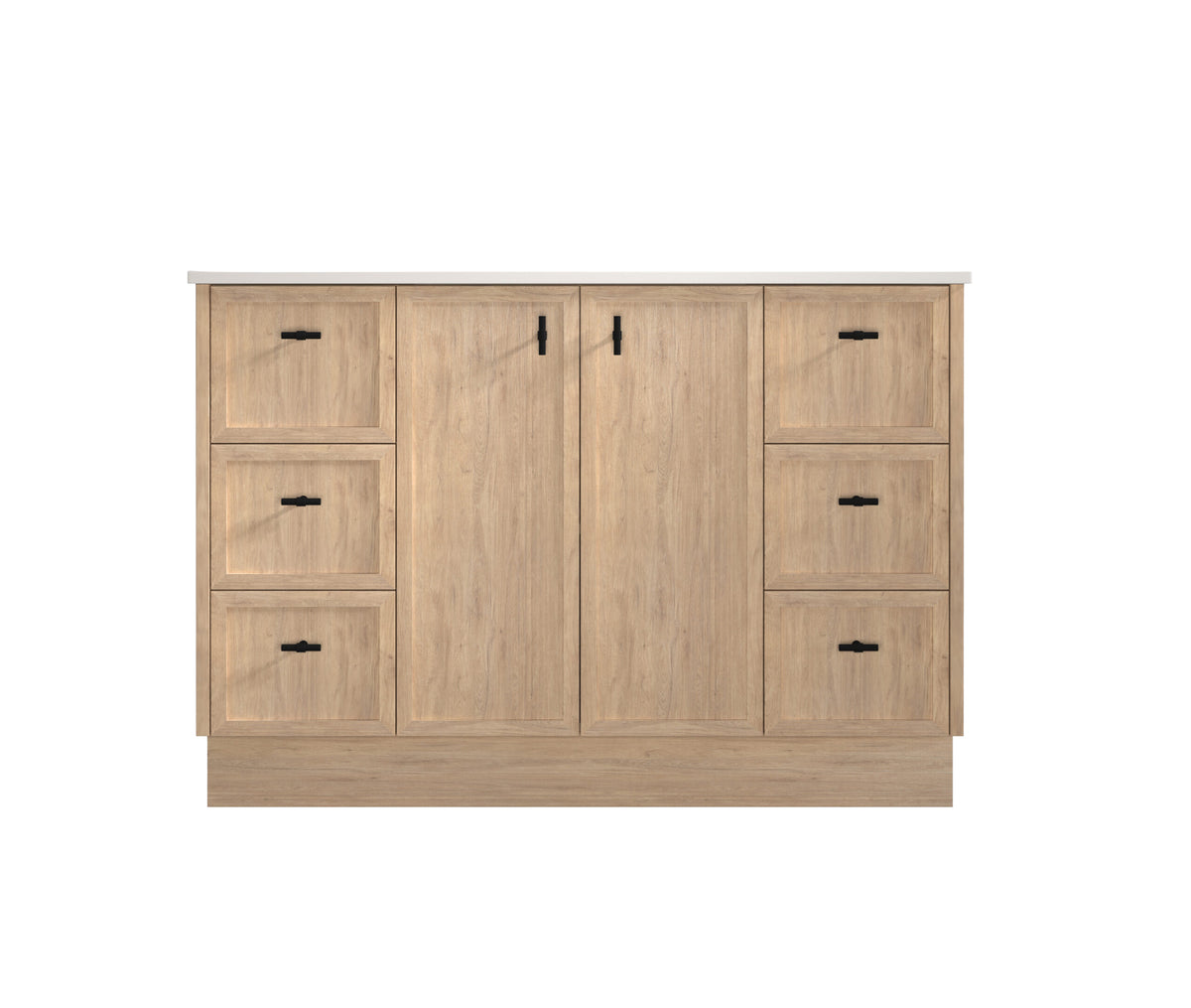 ABS 1200mm Tofino Coastal Oak Shaker Vanity