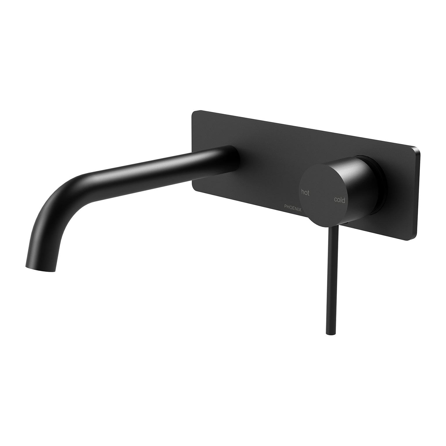 Phoenix Vivid Slimline SwitchMix Wall Basin / Bath Mixer Set 180mm Fit-Off Kit Lead Free VS2812-1