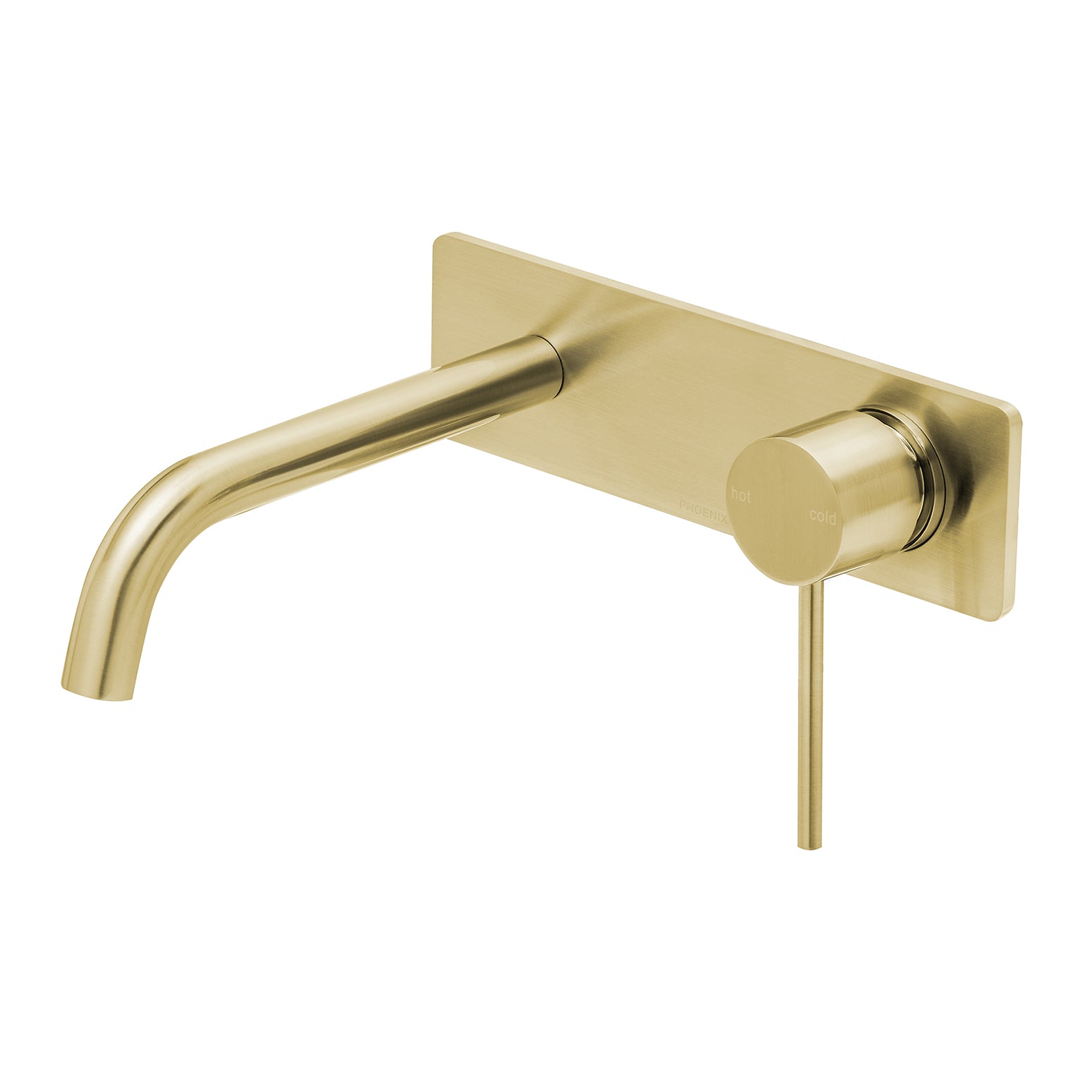 Phoenix Vivid Slimline SwitchMix Wall Basin / Bath Mixer Set 180mm Fit-Off Kit Lead Free VS2812-1
