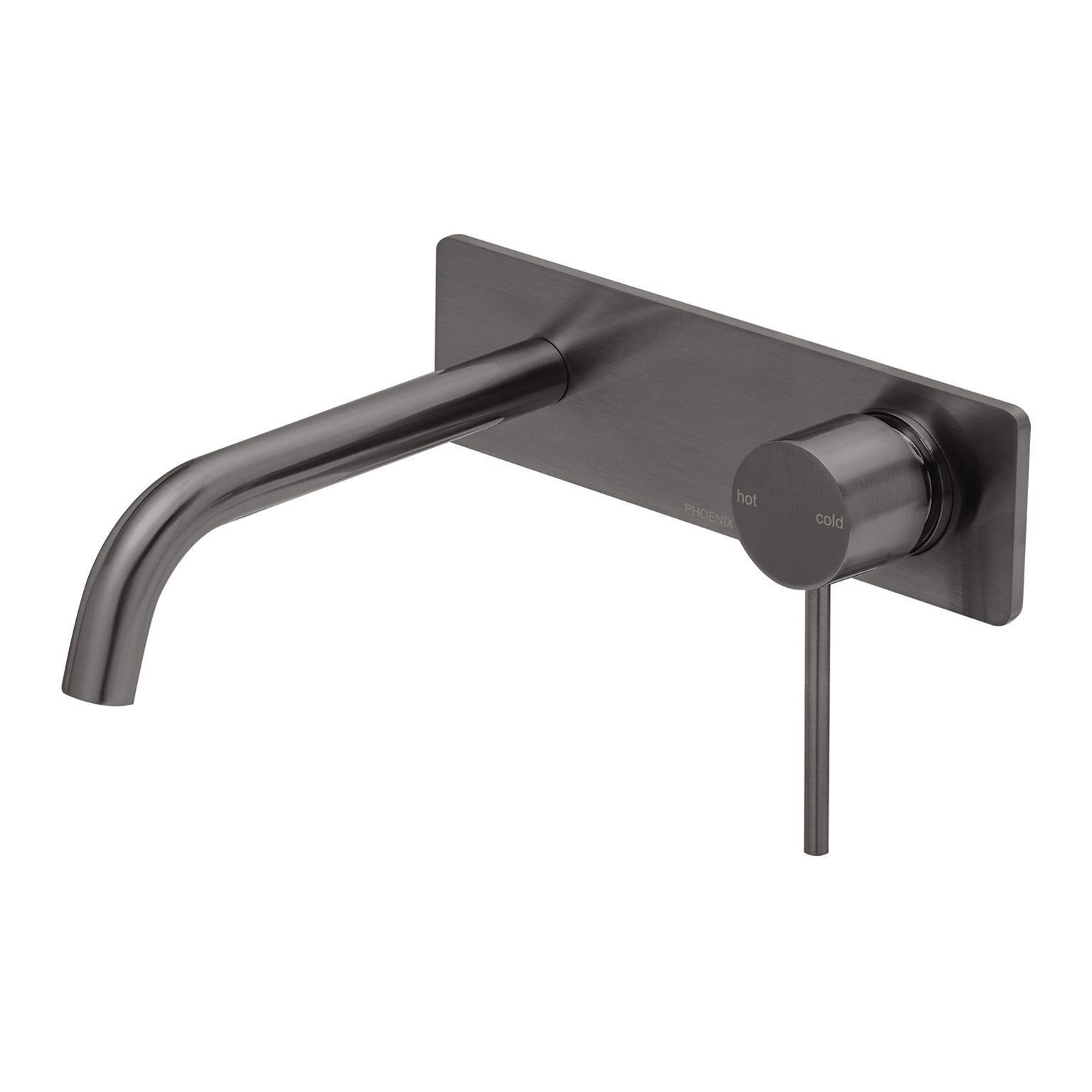 Phoenix Vivid Slimline SwitchMix Wall Basin / Bath Mixer Set 180mm Fit-Off Kit Lead Free VS2812-1