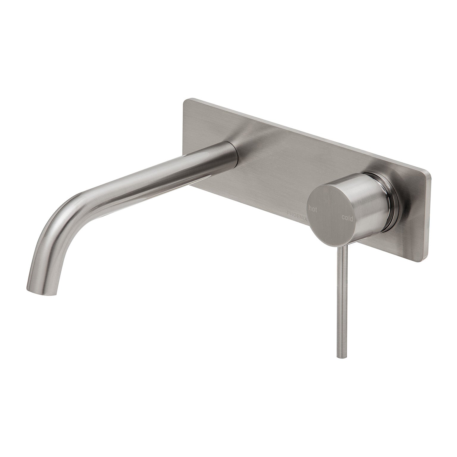 Phoenix Vivid Slimline SwitchMix Wall Basin / Bath Mixer Set 180mm Fit-Off Kit Lead Free VS2812-1