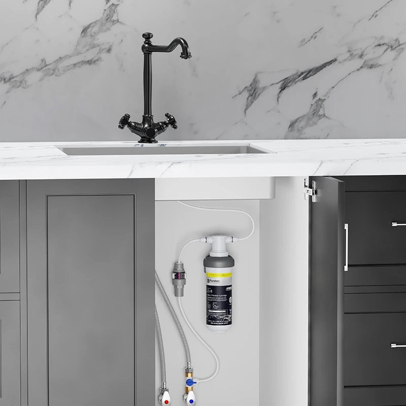 Puretec 3-Way Mixer Tap Tripla with Filter System Z1-BL3