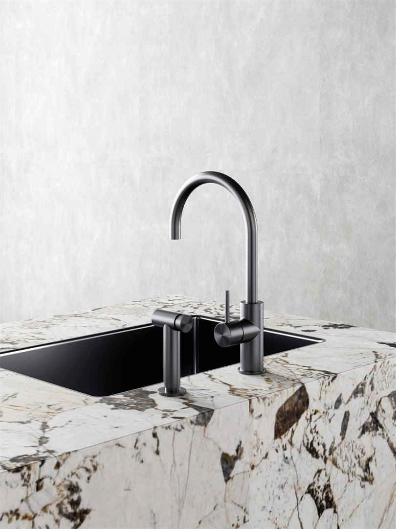 Nero Zen SS316L Kitchen Mixer with Hand Spray NR162208