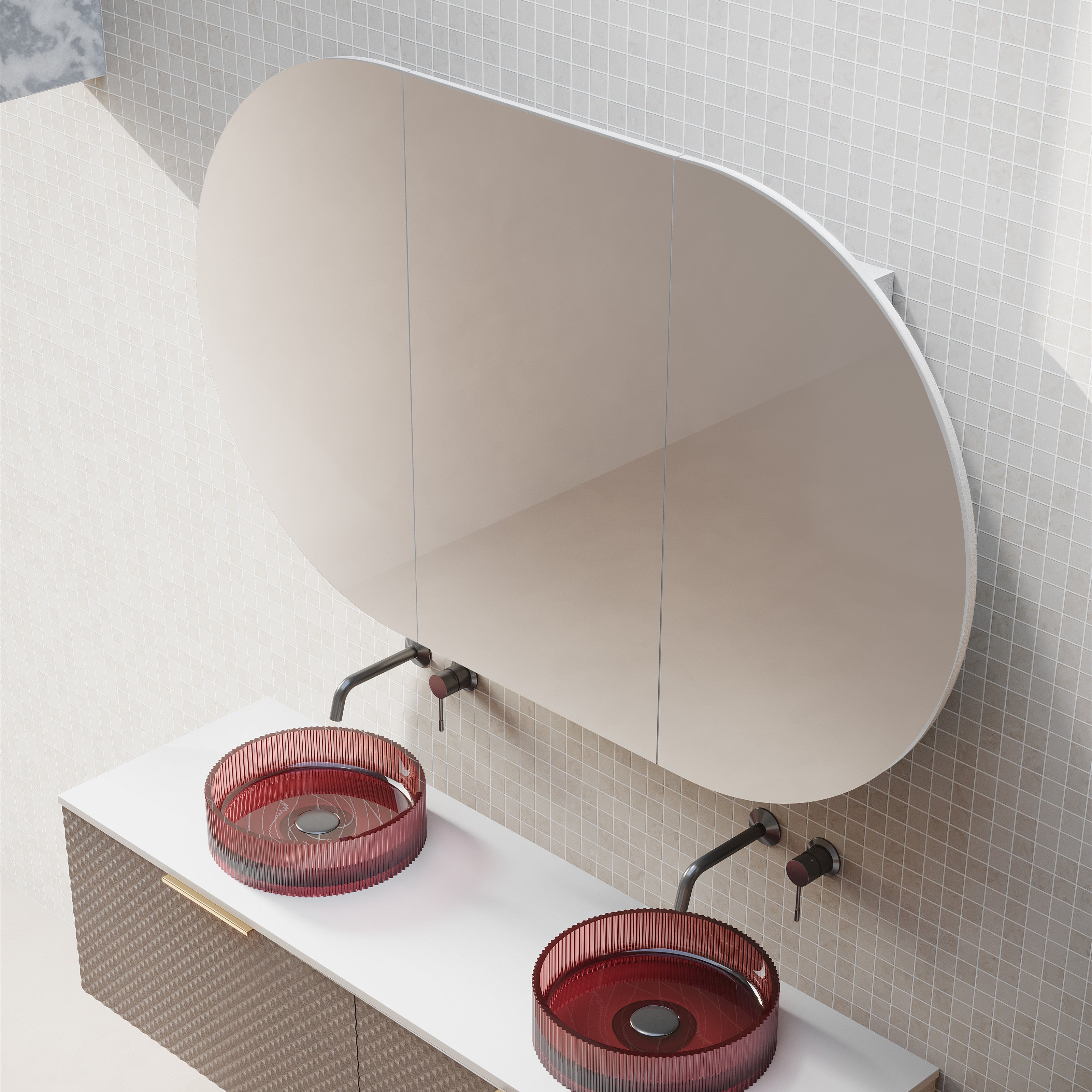 Cassa Design 1500mm Elli Pill Shaving Cabinet