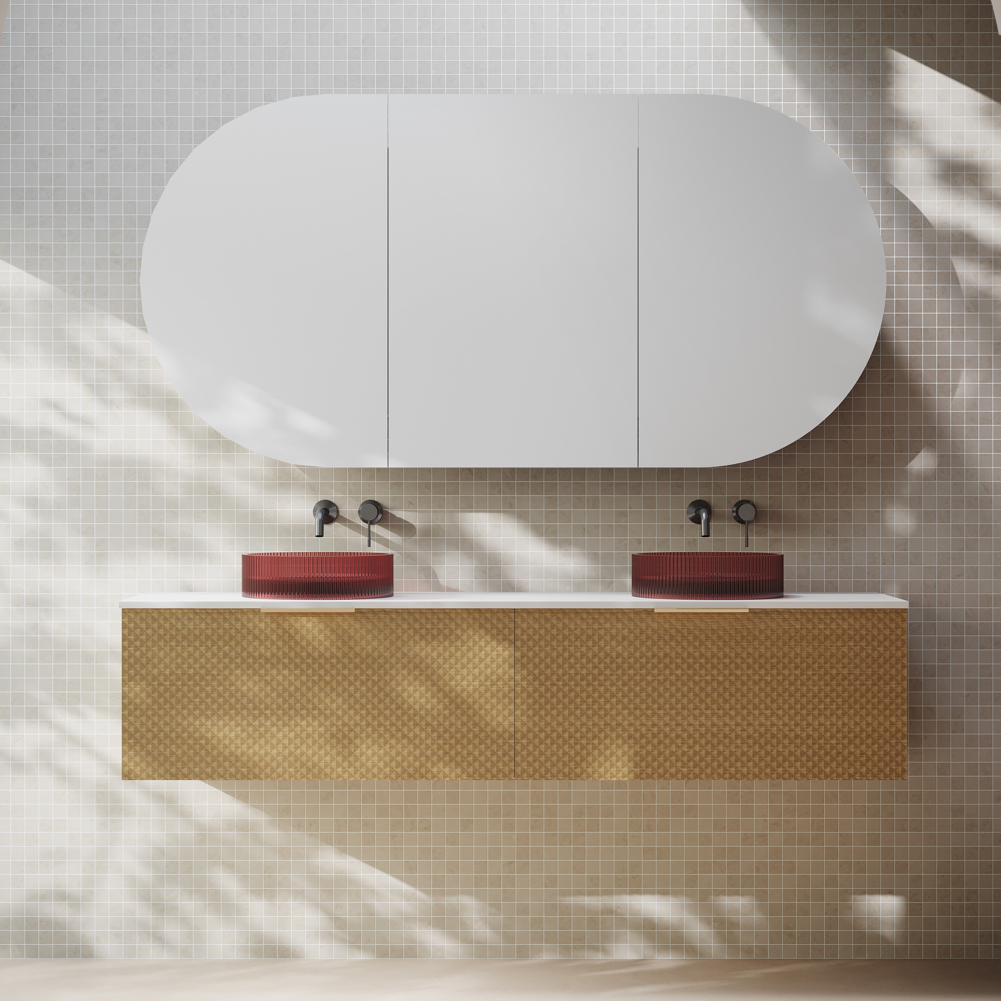 Cassa Design 1800mm Elli Pill Shaving Cabinet