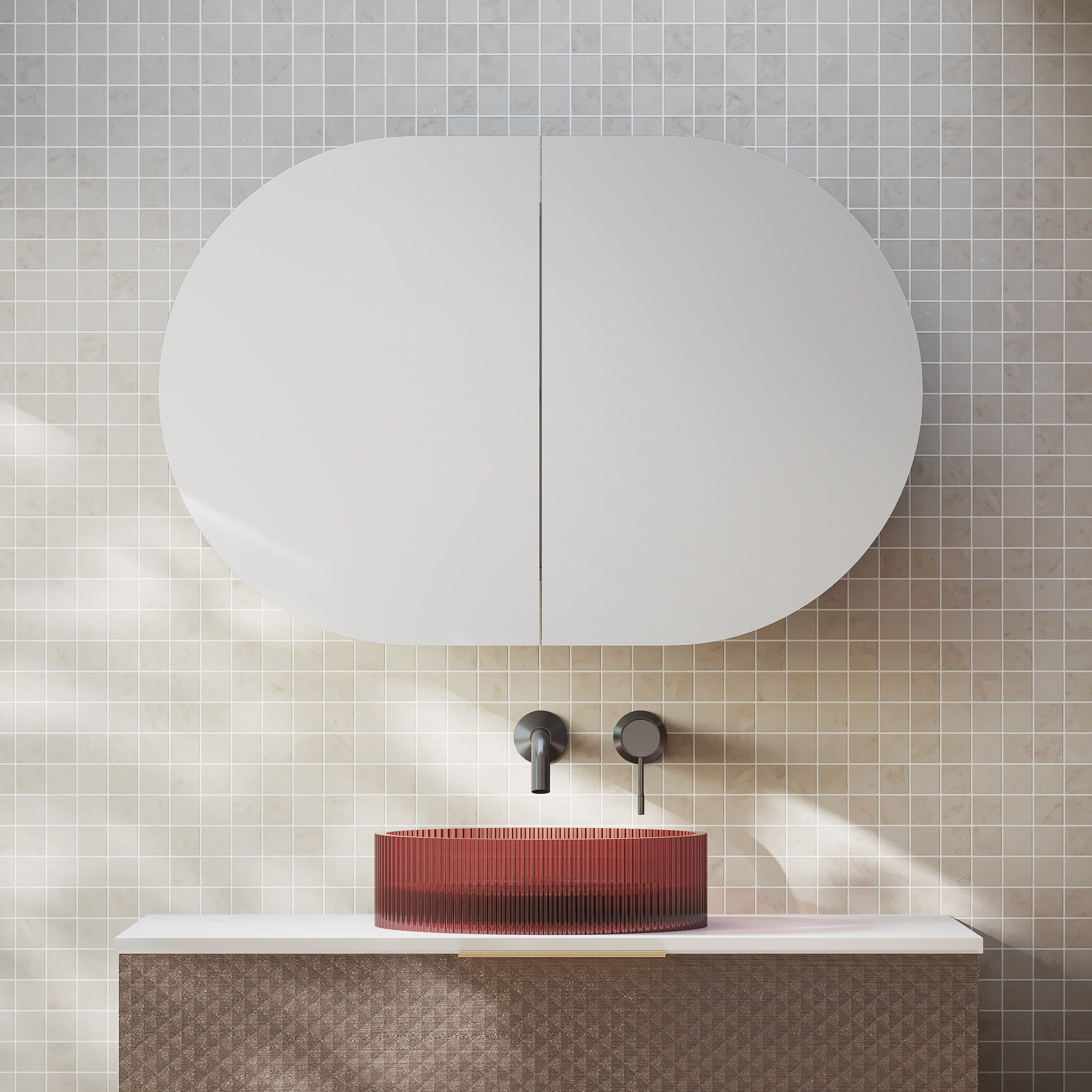 Cassa Design 900mm Elli Pill Shaving Cabinet