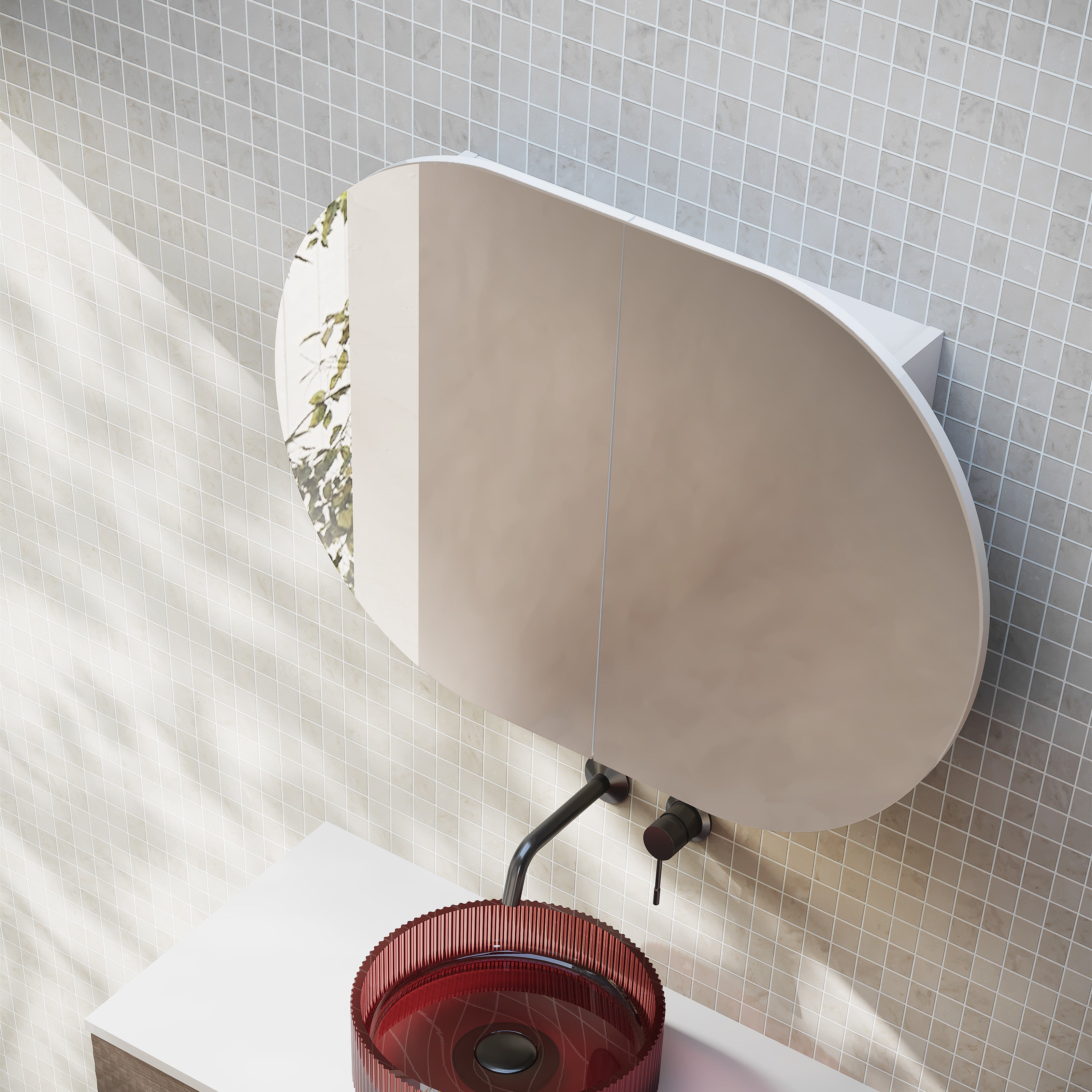 Cassa Design 900mm Elli Pill Shaving Cabinet