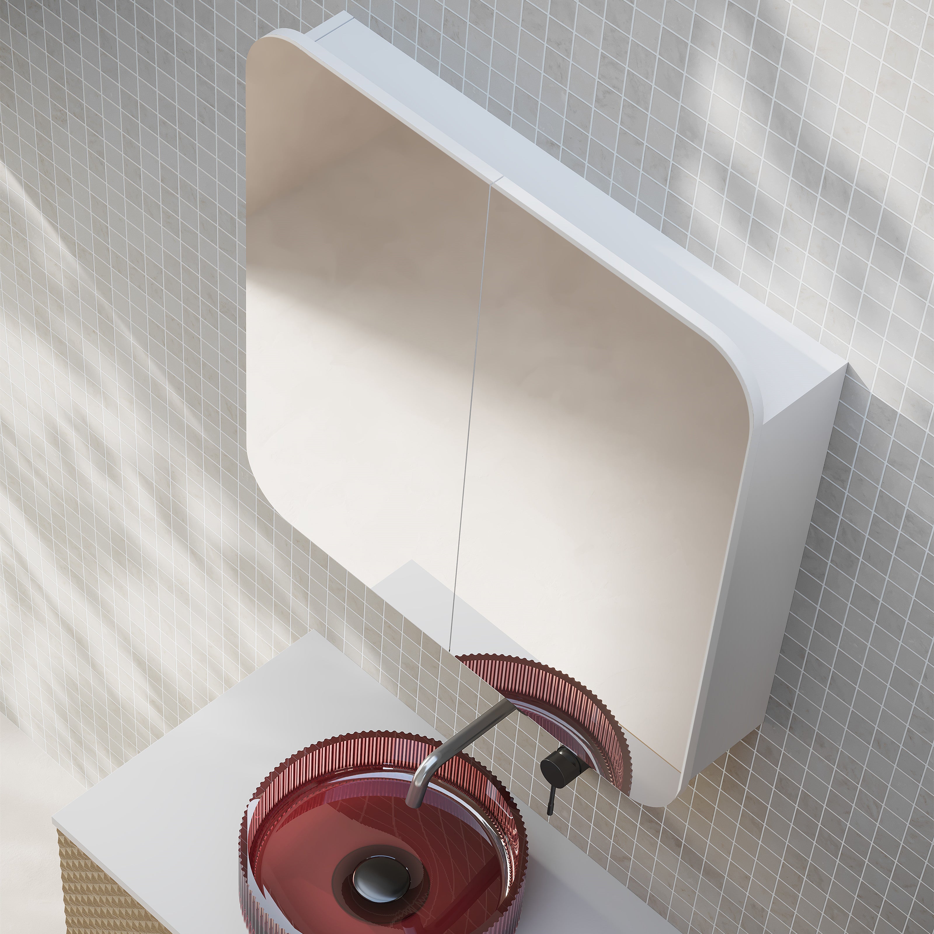 Cassa Design 750mm Rec Shaving Cabinet