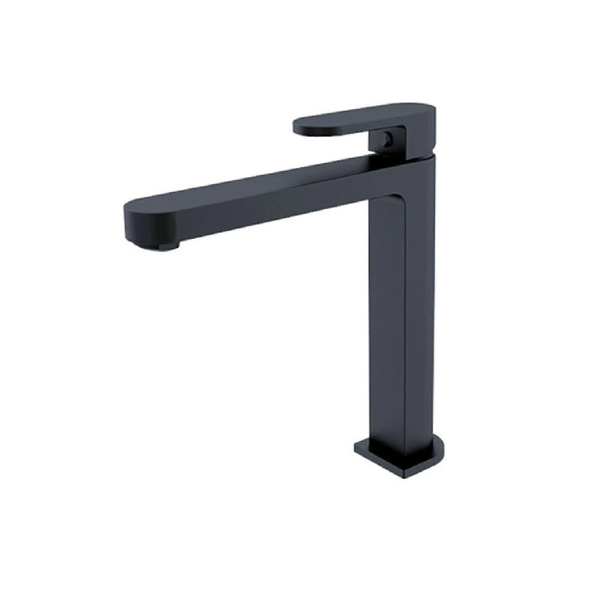 Nero Ecco Vessel Basin Mixer Matte Black YSW3013-01aMB