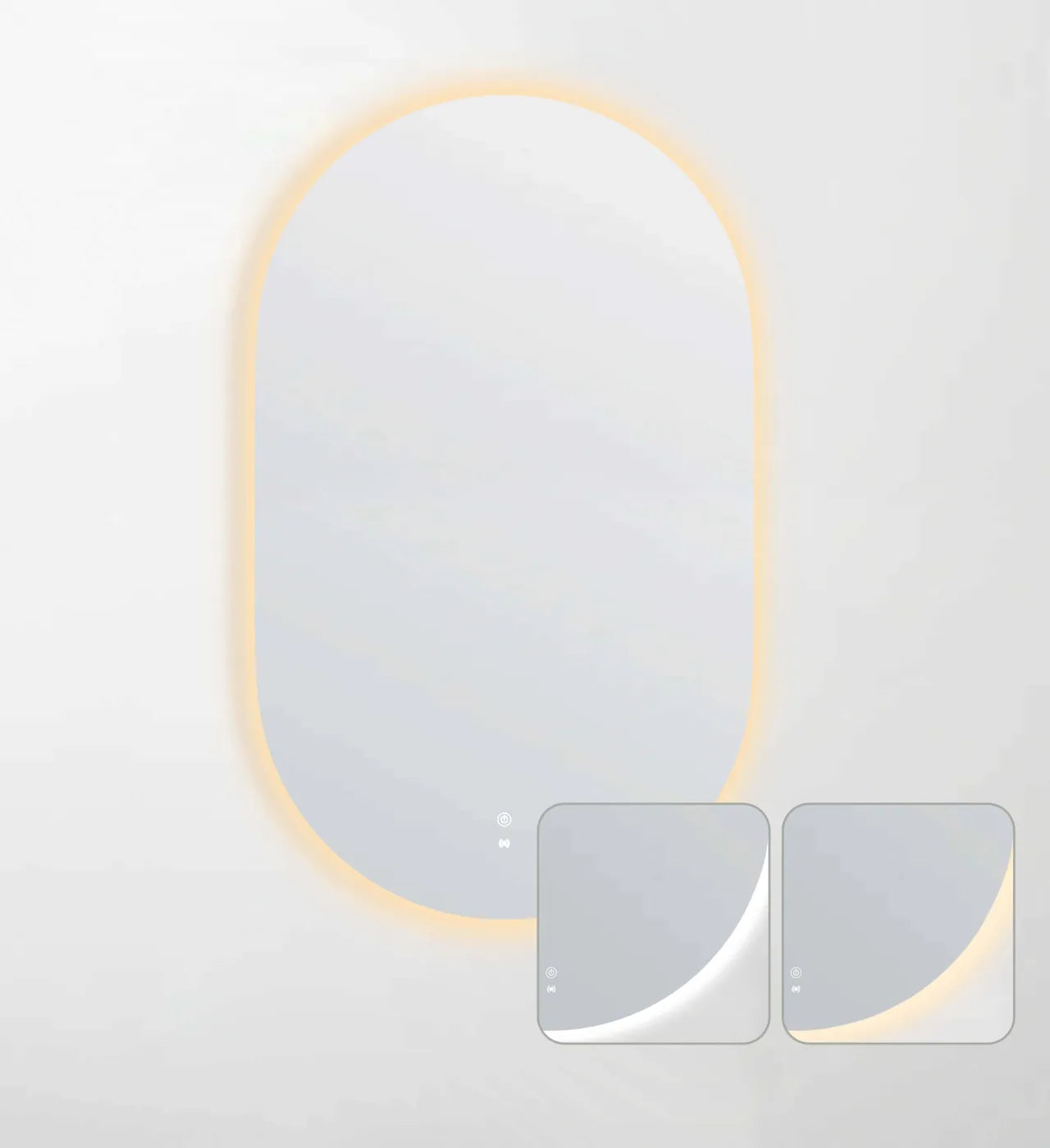 Otti LED Noosa Frameless Mirror 1200 x 750mm