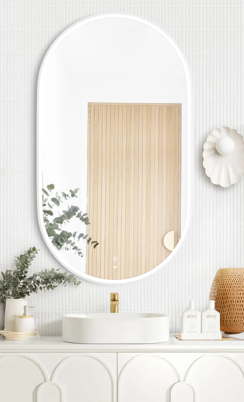 Otti LED Noosa Framed Mirror 1200 x 750mm