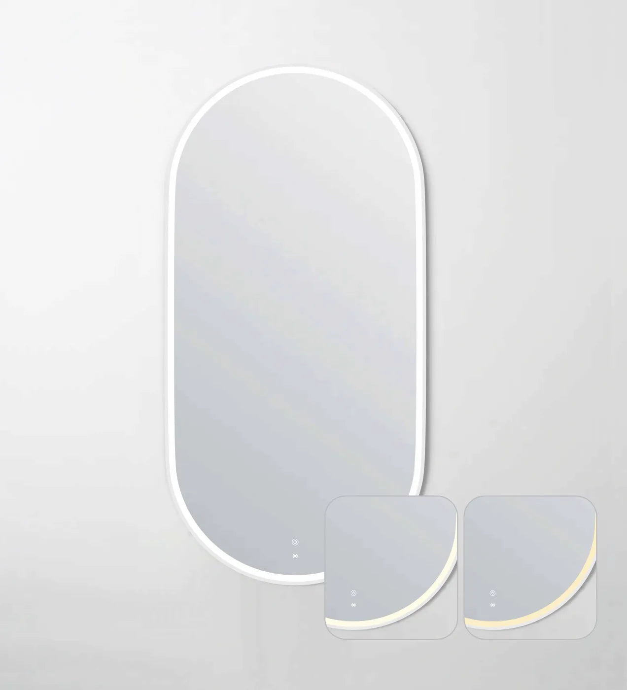 Otti LED Noosa Framed Mirror 1500 x 750mm