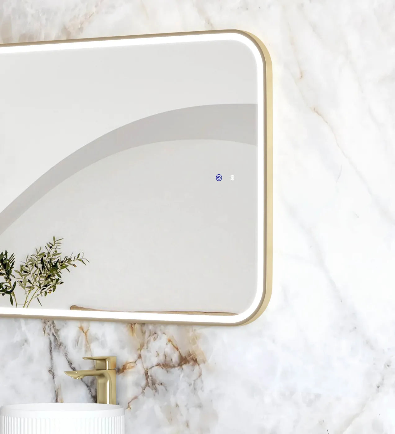 Otti LED Newport Framed Mirror 1500 x 750mm