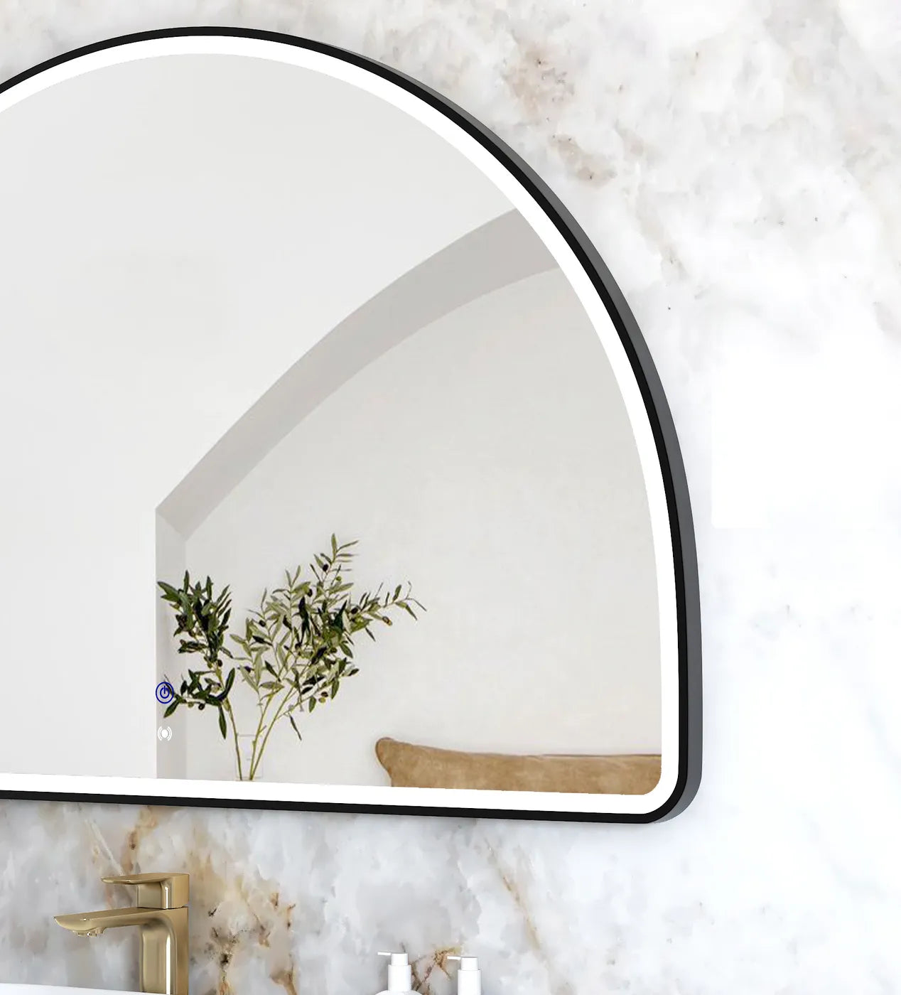 Otti LED Moonlight Archie Framed Mirror 800 x 1200mm