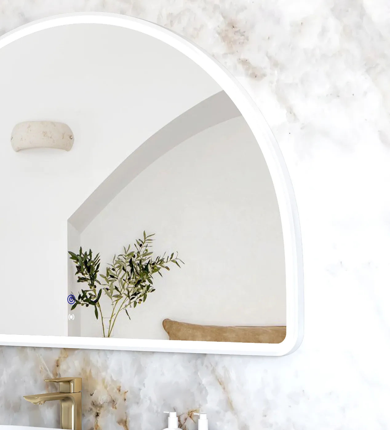 Otti LED Moonlight Archie Framed Mirror 800 x 1200mm